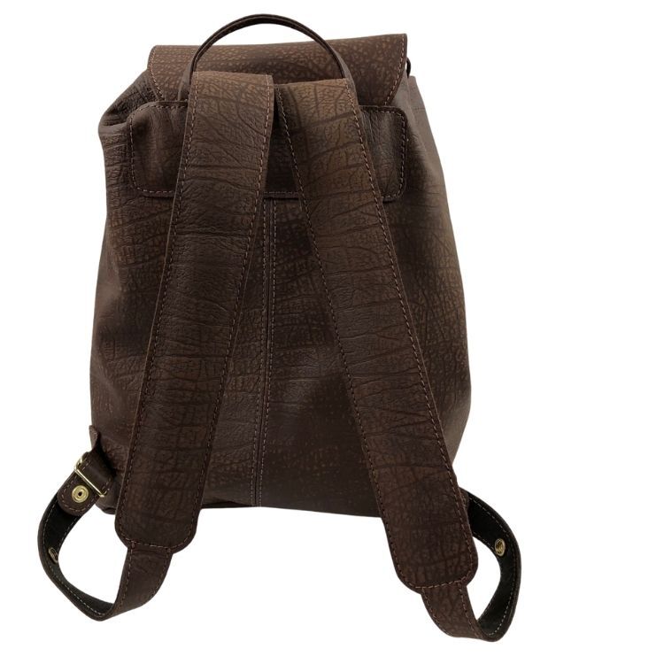 (image for) Cape Buffalo Hide Leather Day Trip Backpack